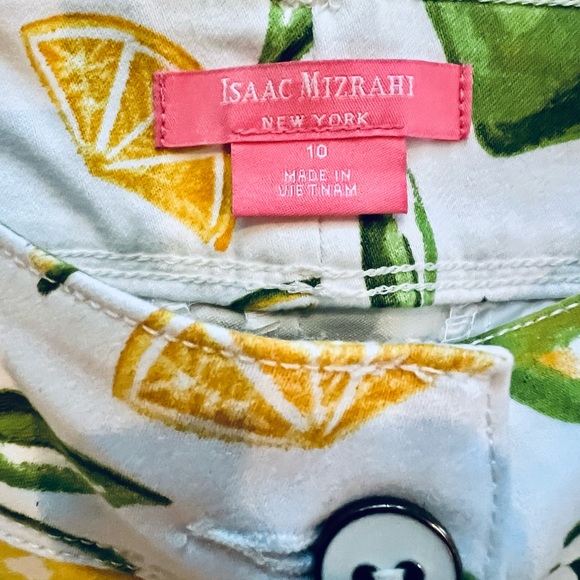 ISAAC MIZRAHI designer shorts size 10 - Picture 5 of 5